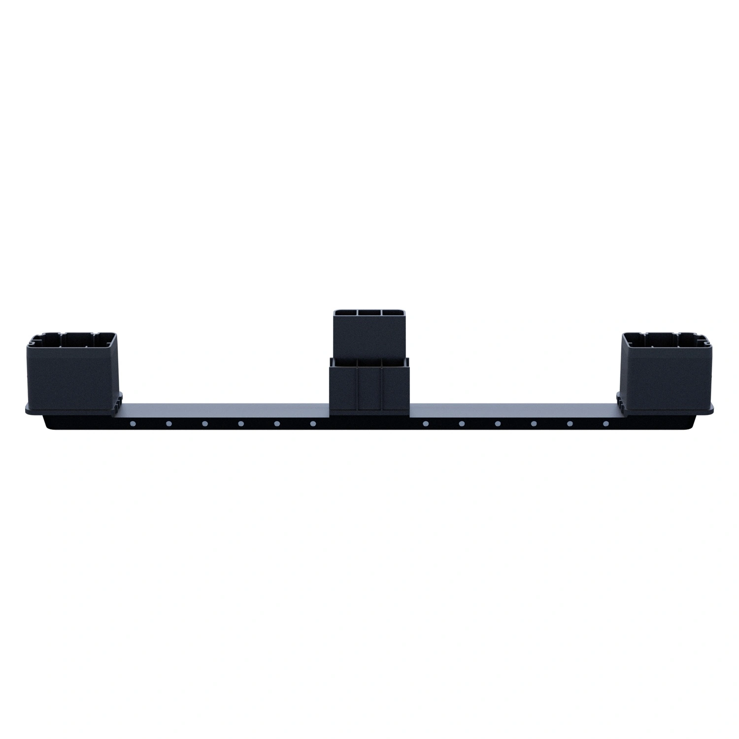 Комплект полозьев iPlast чёрный для большого контейнера iBOX 11.602