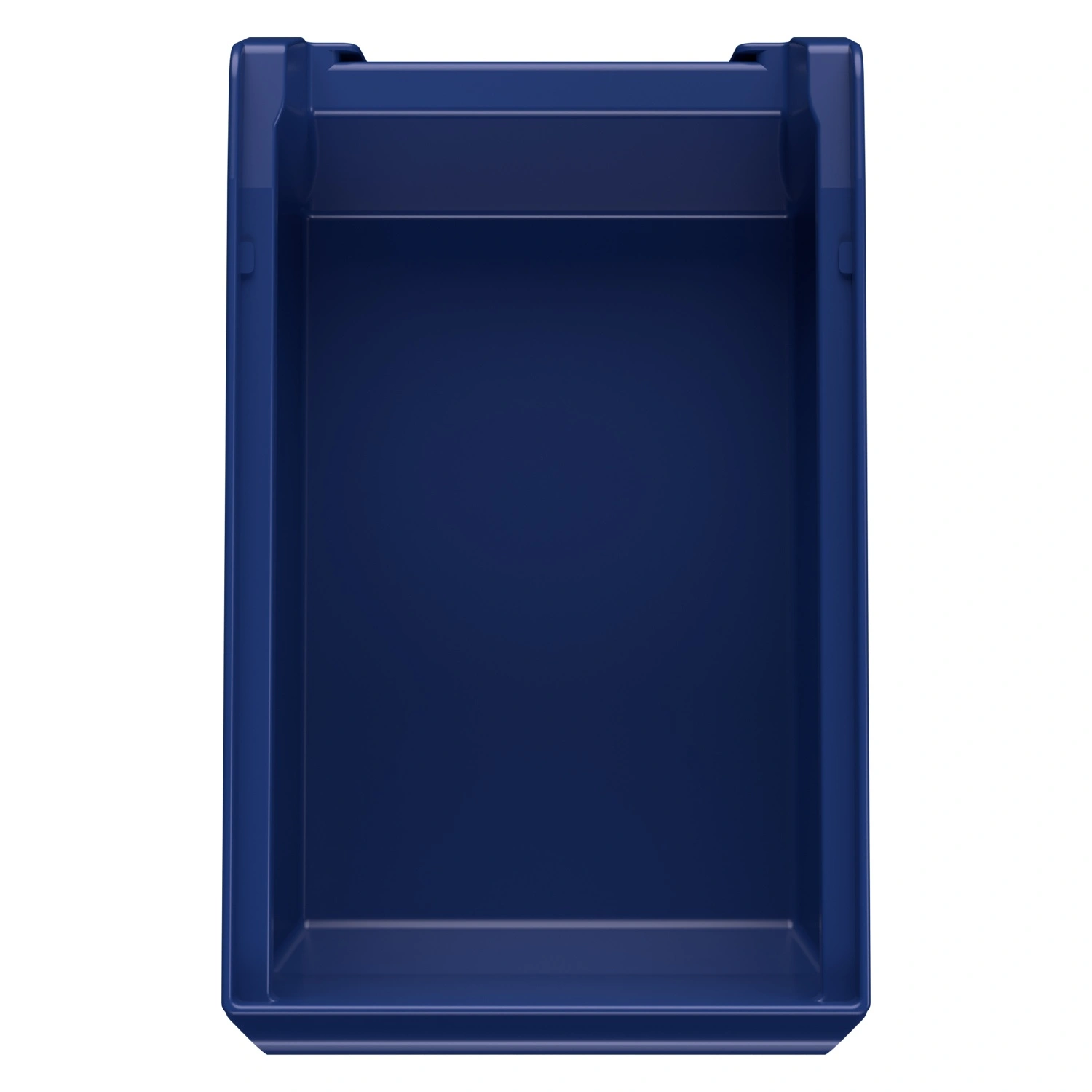 Складской лоток Logic Store 165х100х75 мм iPlast синий индиго с наклейкой 50х70 мм сбоку