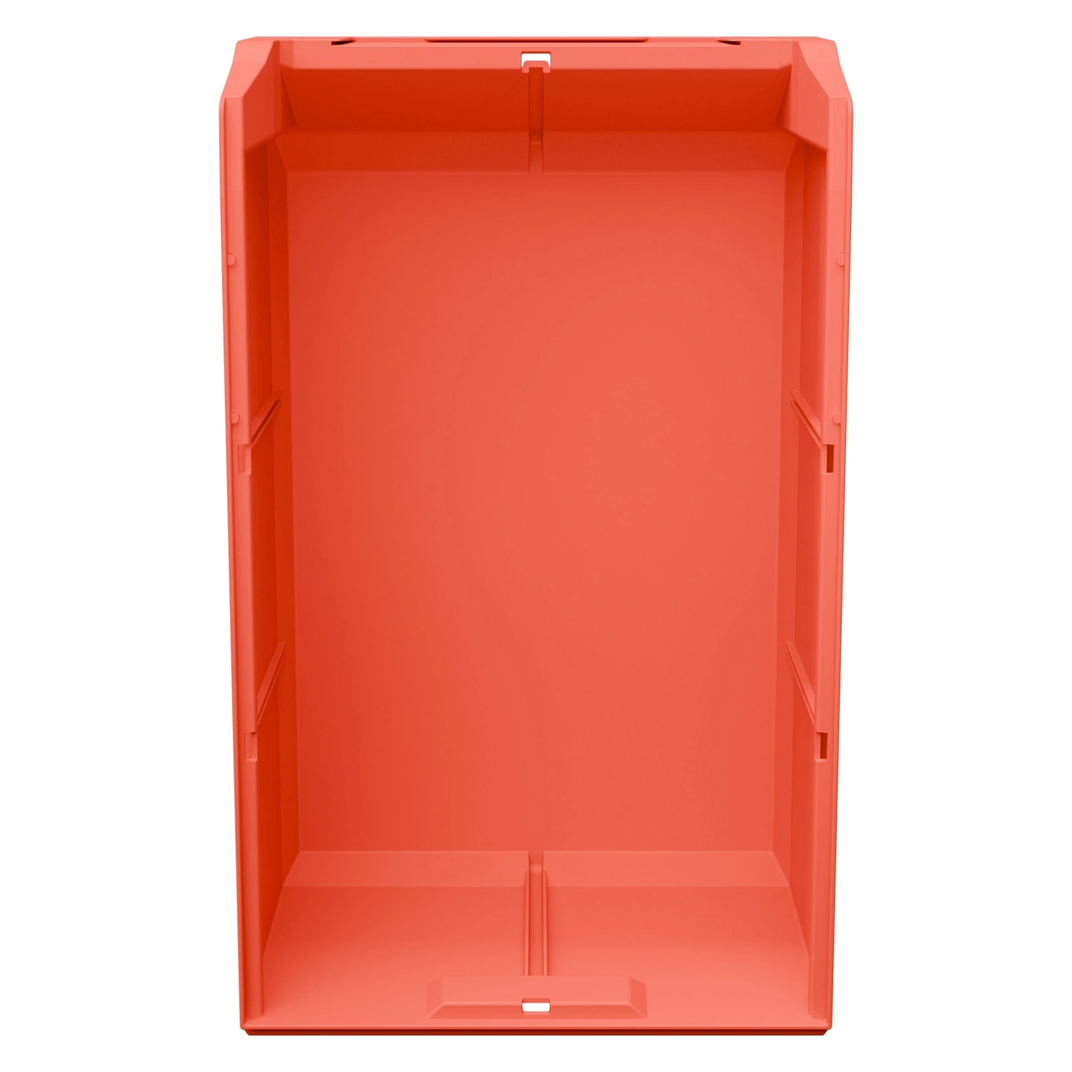 Складской лоток Logic Store 500х300х200 мм iPlast красный с отверстиями для перегородок N2 (12.406.2)