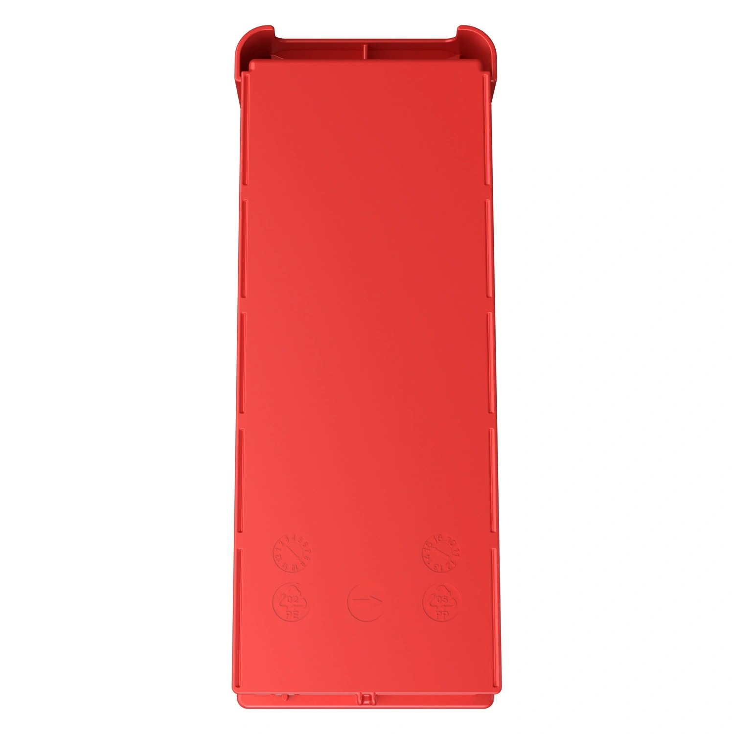 Полочный контейнер SK-3109 300х117х90 мм iPlast красный с 1 поперечной перегородкой Полочный контейнер SK-3109 300х117х90 мм iPlast красный с 1 поперечной перегородкой