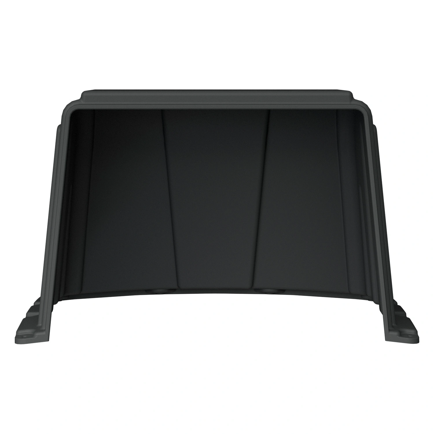 Капюшон 460х355х285 мм iPlast серый для мусорных контейнеров