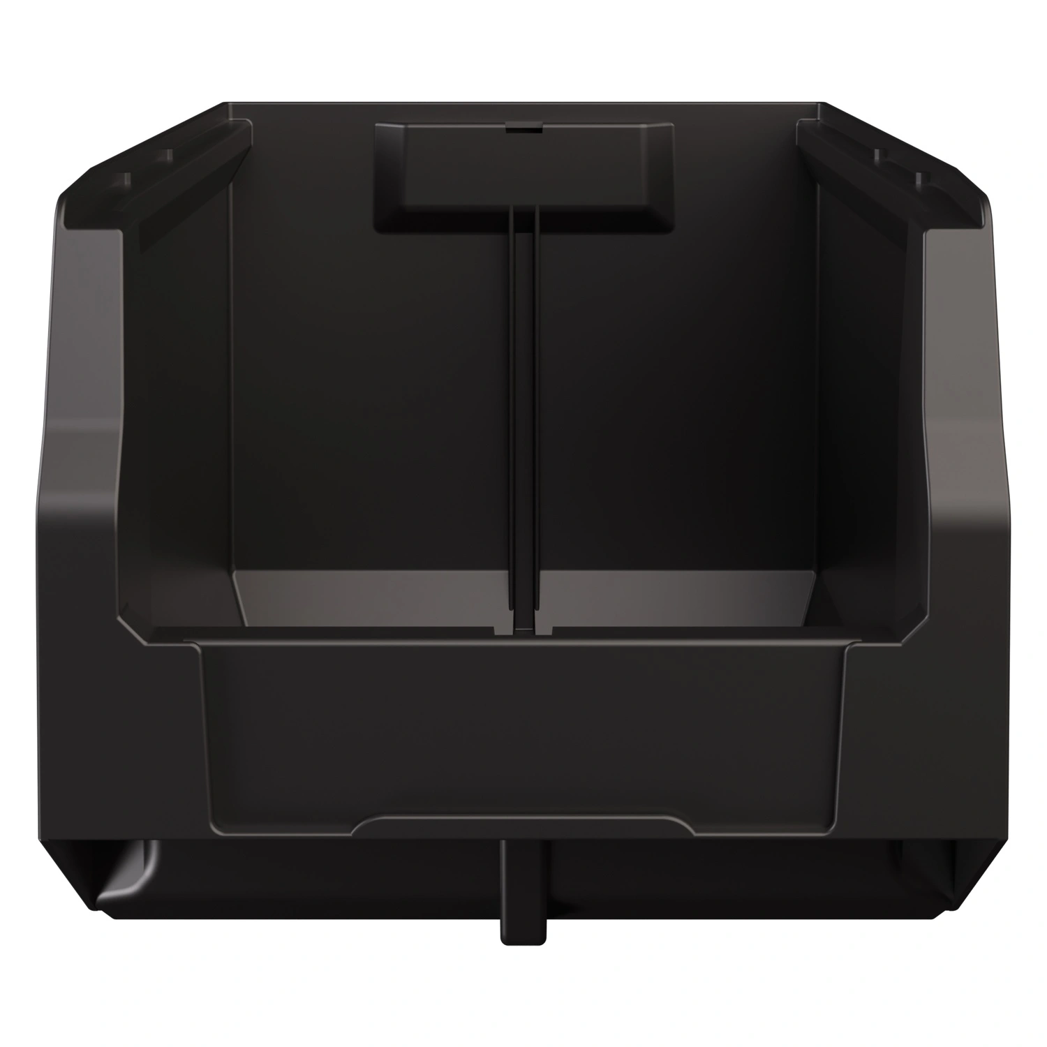 Складской лоток Logic Store 350x225x200 мм iPlast чёрный ЭКО с отверстиями для продольной перегородки Складской лоток Logic Store 350x225x200 мм iPlast чёрный ЭКО с отверстиями для продольной перегородки