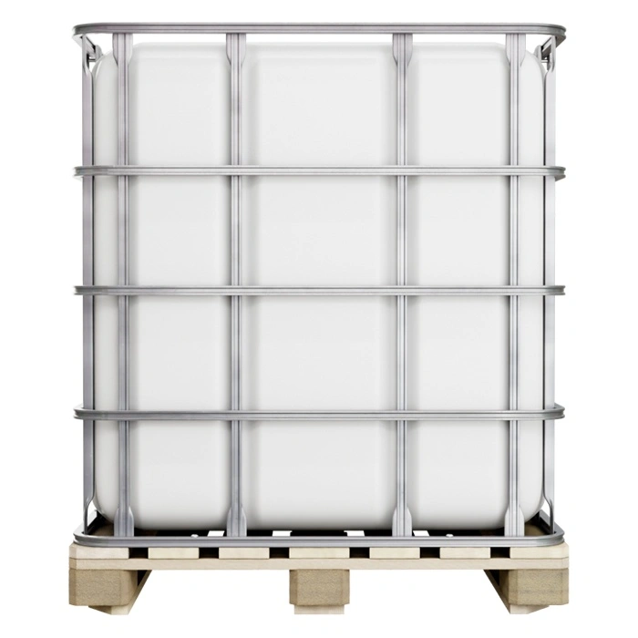 Еврокуб 1000 л на деревянном поддоне в обрешётке