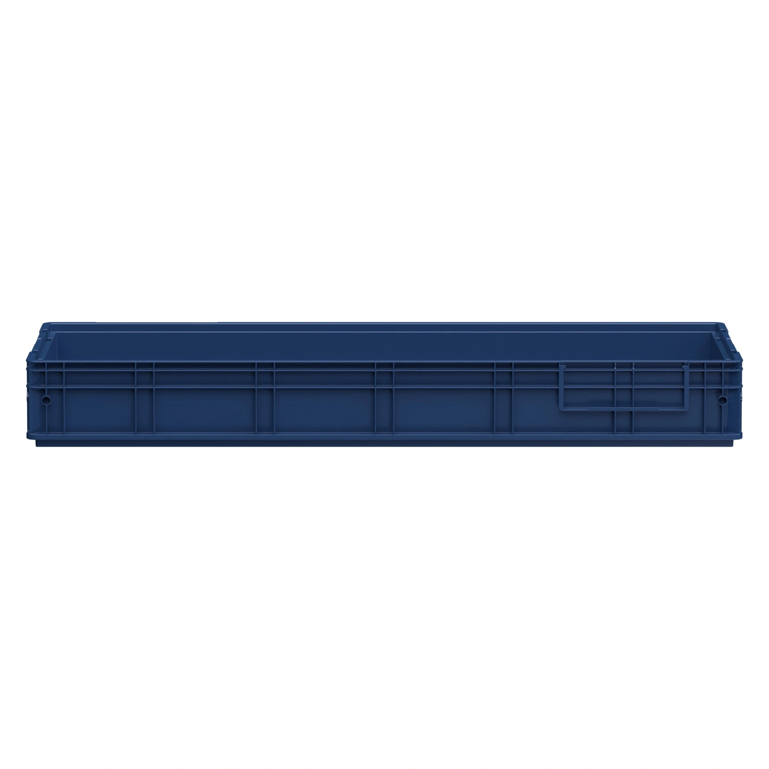 Ящик R-KLT 12415 1194x396x147,5 мм iPlast синий индиго со сплошными стенками и дном Ящик R-KLT 12415 1194x396x147,5 мм iPlast синий индиго со сплошными стенками и дном