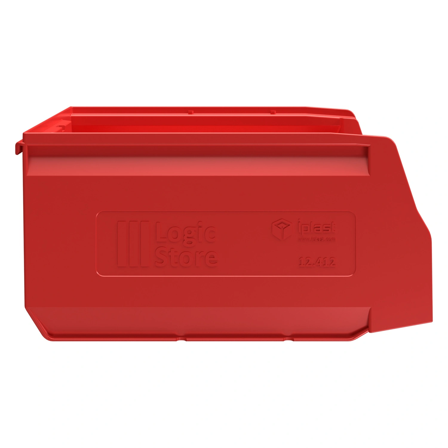 Складской лоток Logic Store 300x225x150 мм iPlast красный