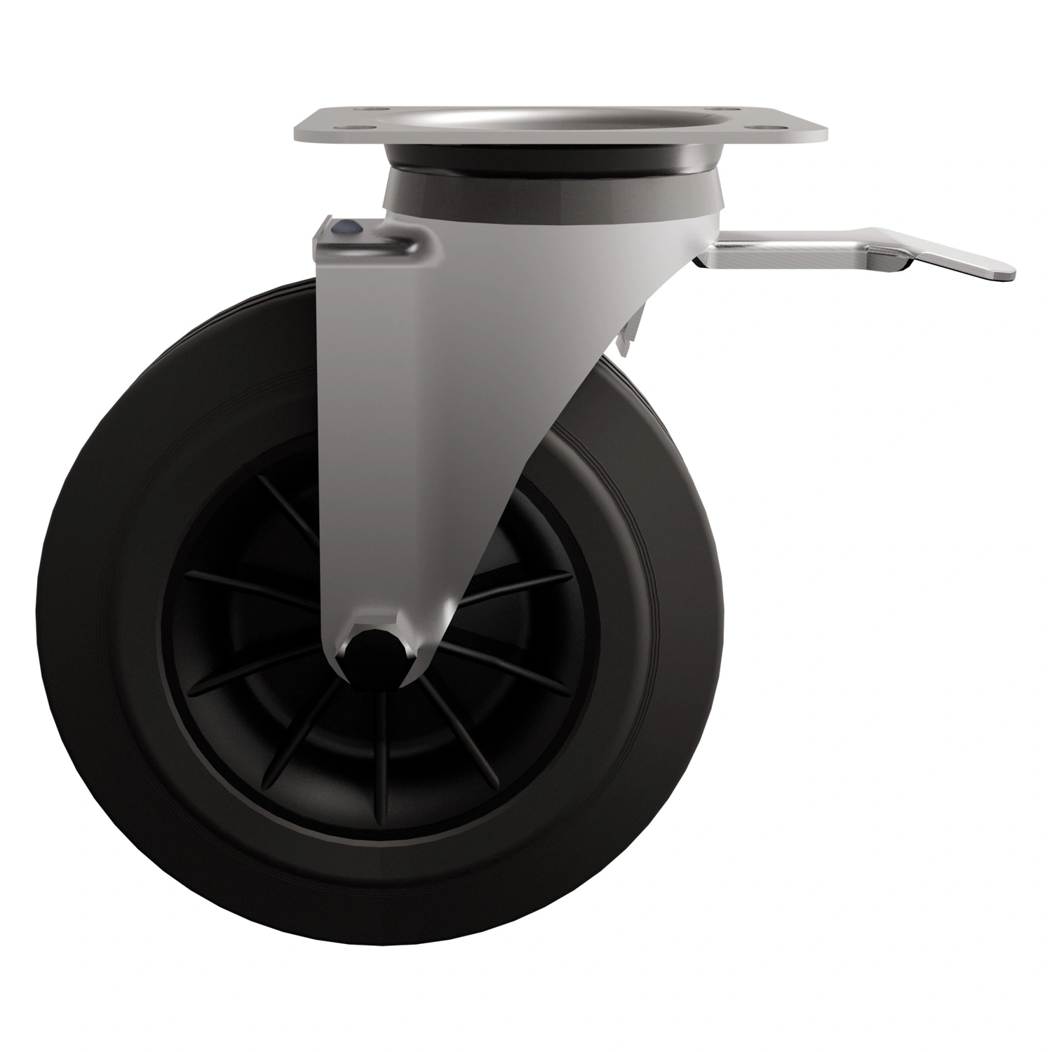 Комплект колёс iPlast для мусорных контейнеров 1100, 770, 660 л с крепежом