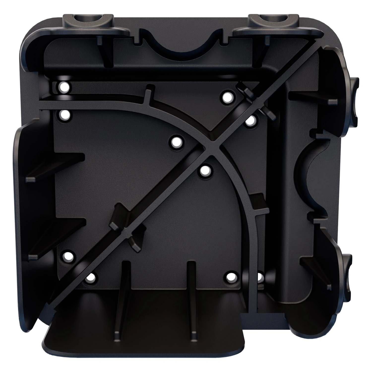 Ножки iPlast чёрные ЭКО для большого контейнера iBOX 11.603