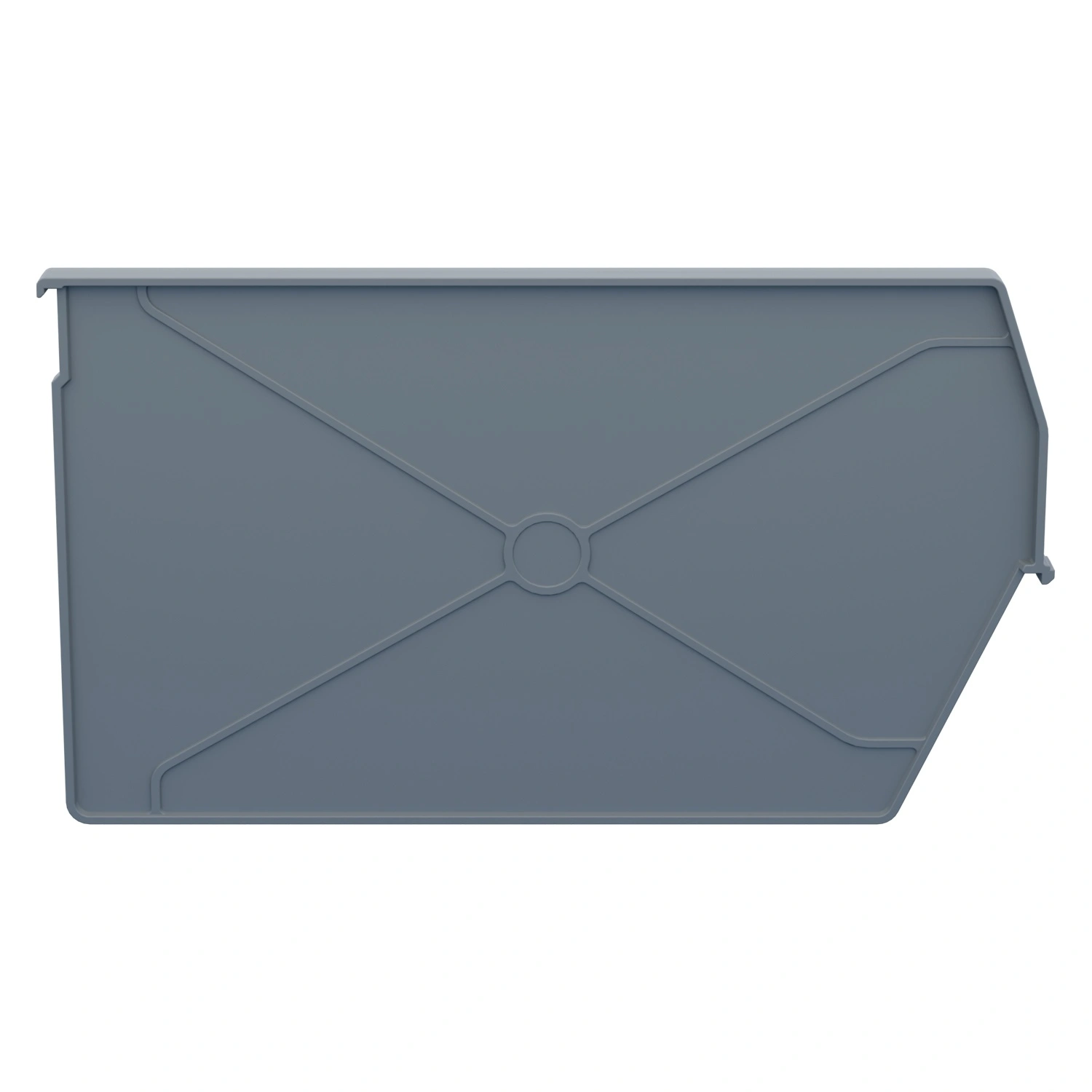 Разделительная перегородка продольная 335х190 мм iPlast светло-серая для складского лотка LS 12.404