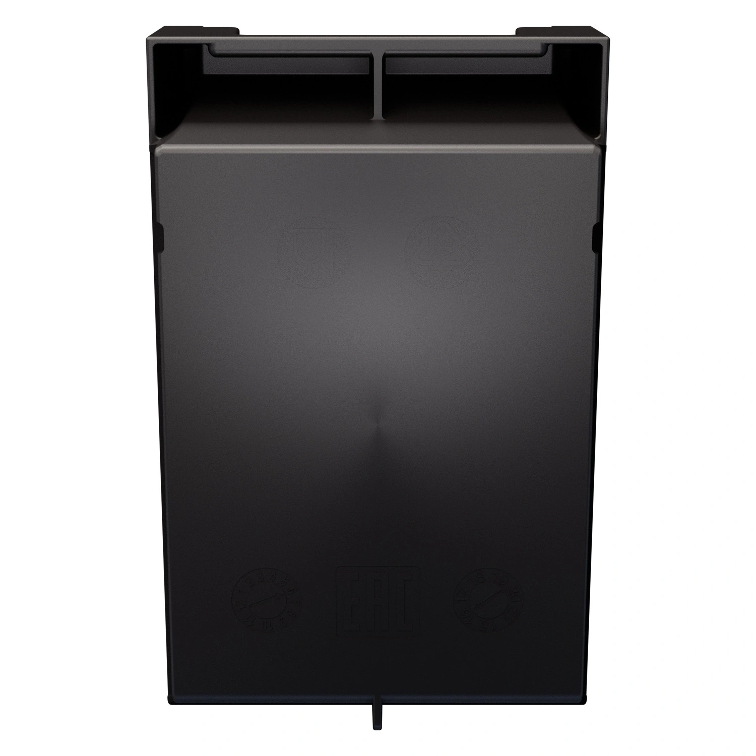 Складской лоток Logic Store 165х100х75 мм iPlast чёрный ЭКО N2 (12.401.2)