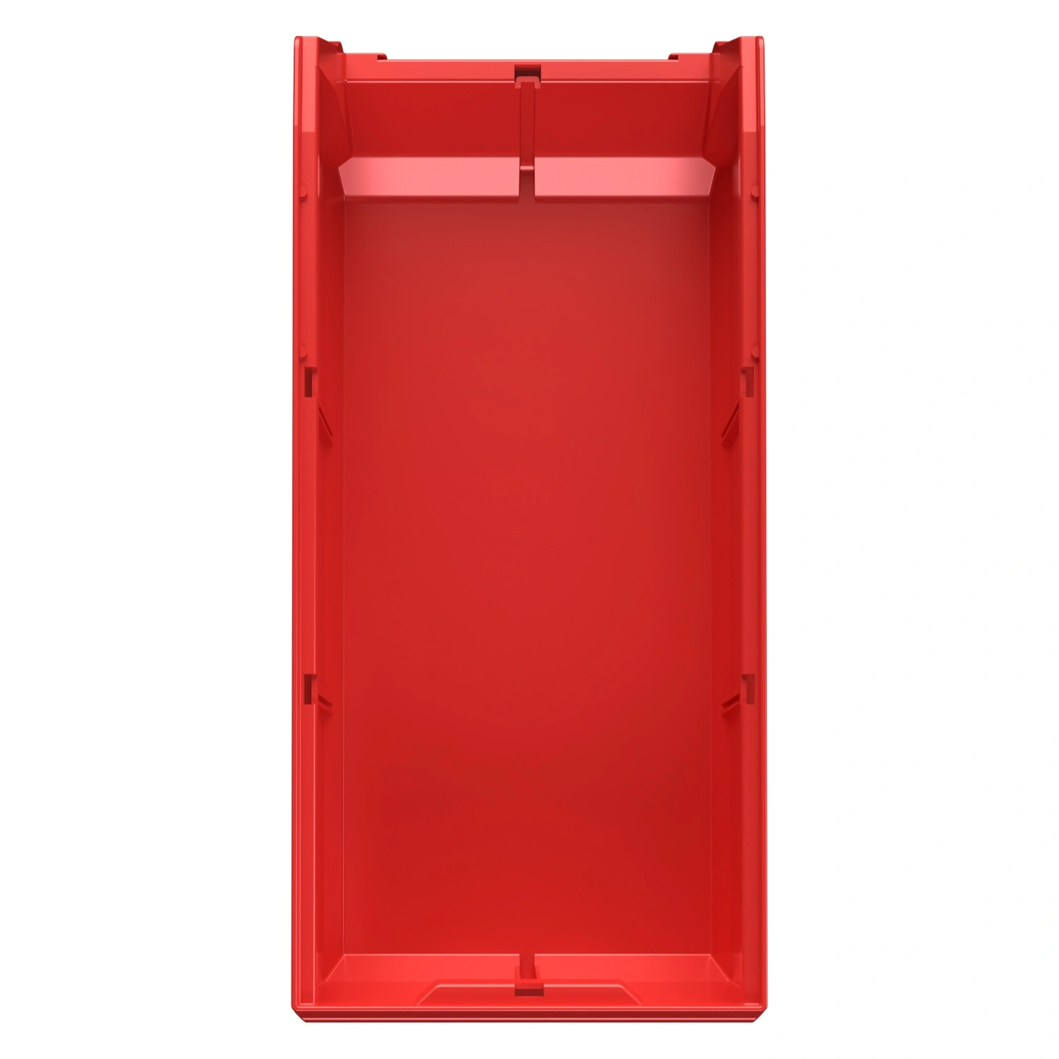 Складской лоток Logic Store 500х225х150 мм iPlast красный с отверстиями для перегородок N1 (12.405.1)