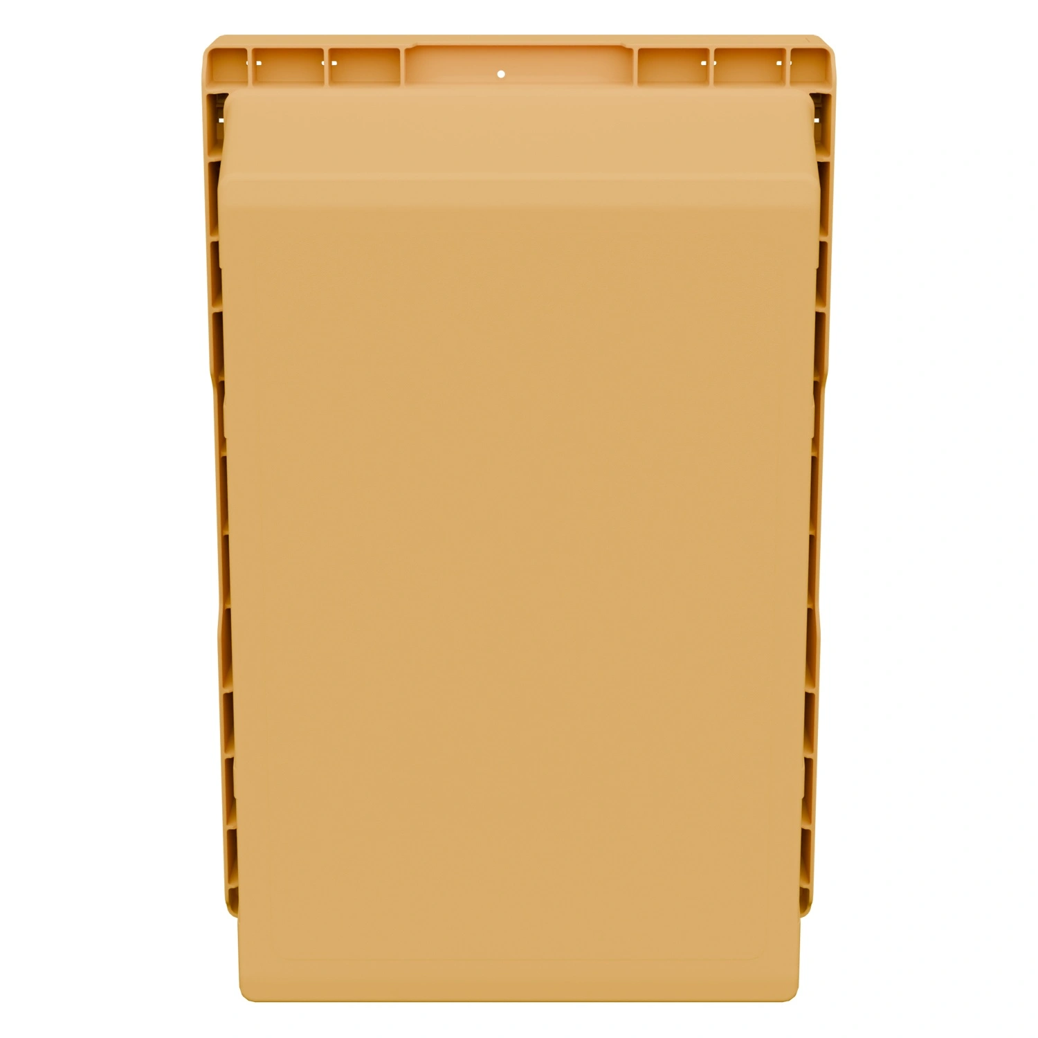 Вкладываемый контейнер INSTORE KV-6427 600x400x272 мм iPlast жёлтый со сплошным дном