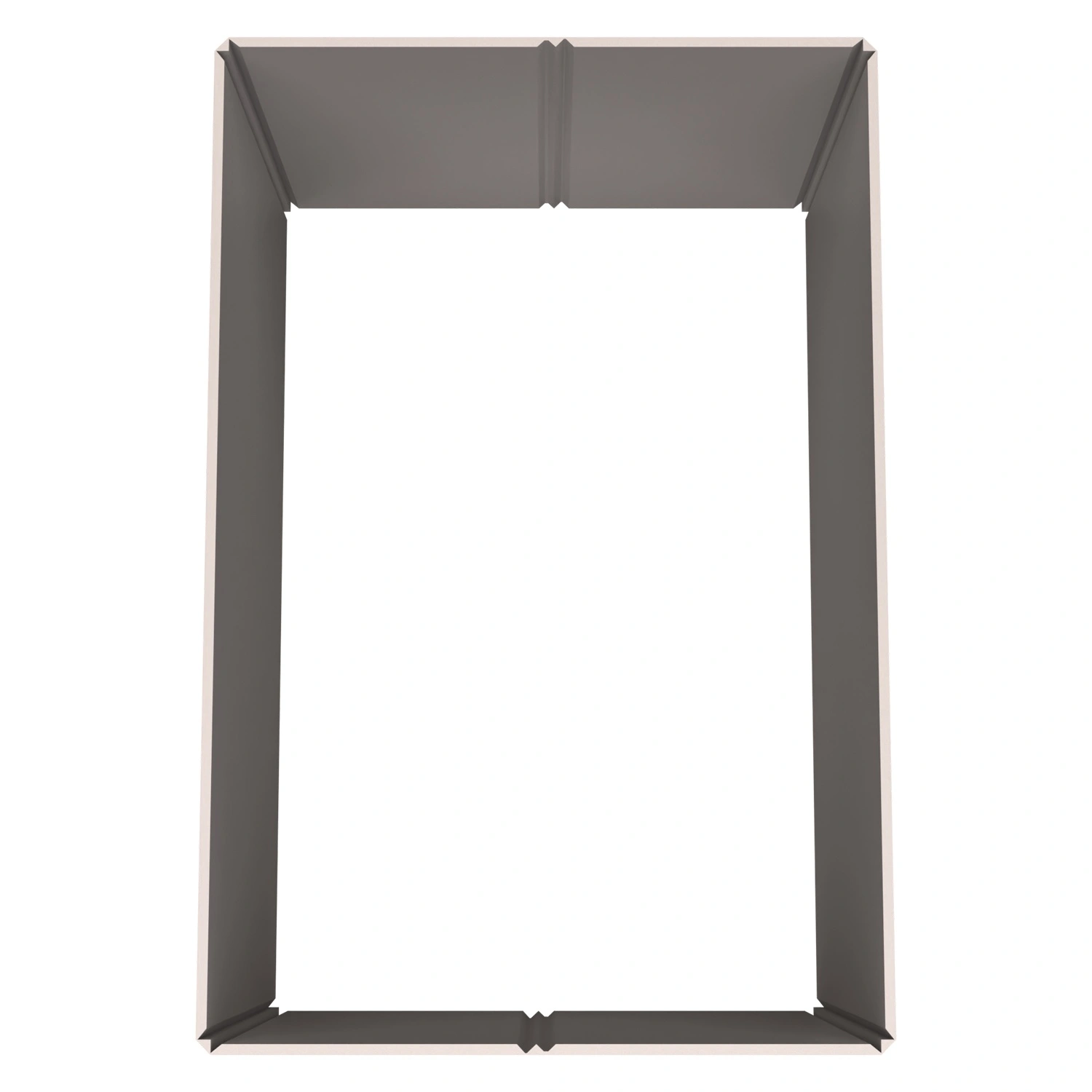 Стенка контейнера Bubble Guard 1190x790x745 мм iPlast PolyBox серая Стенка контейнера Bubble Guard 1190x790x745 мм iPlast PolyBox серая