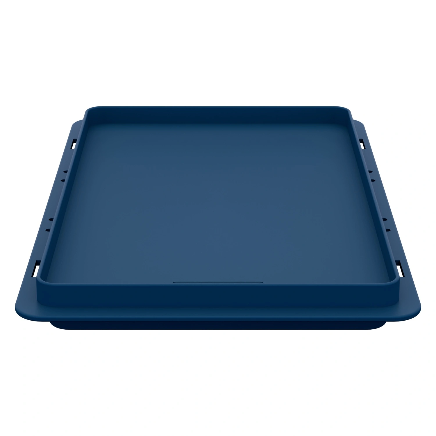 Крышка пластиковая 300х200 мм iPlast синяя для ящиков KLT-3215, 3147