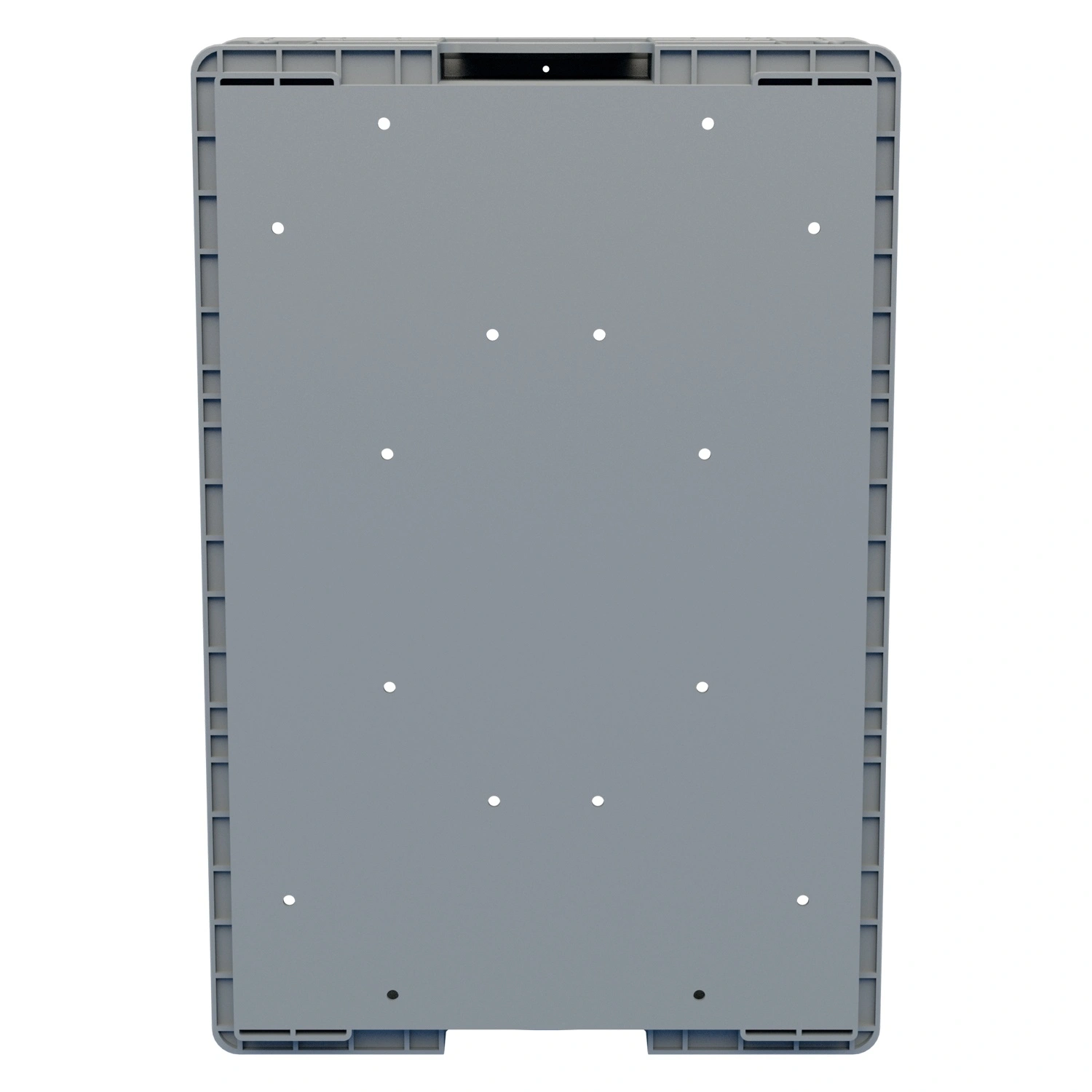 Ящик RL-KLT 6147 594х396х147,5 мм iPlast светло-серый с дренажными отверстиями в дне