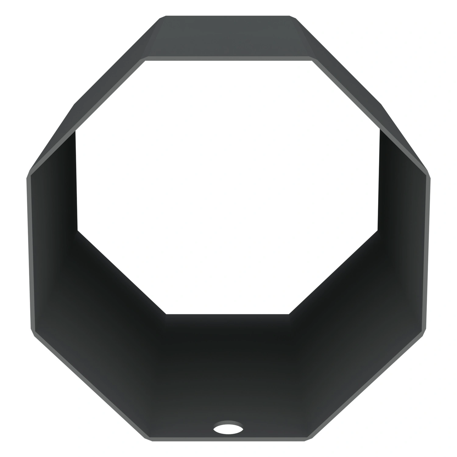 Стенка контейнера Diamond 1110х1110х840 мм iPlast PolyBox серая Октабин