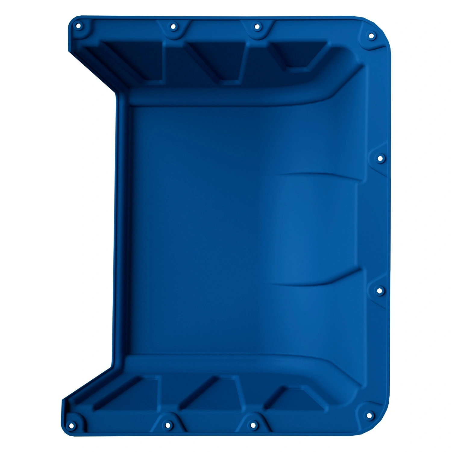 Капюшон 460х355х285 мм iPlast синий для мусорных контейнеров