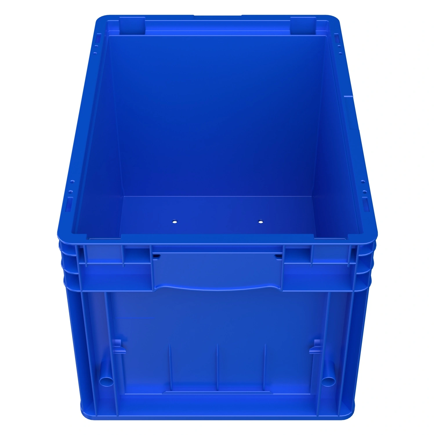 Ящик RL-KLT 4280 396x297x280 мм iPlast голубой c дренажными отверстиями в дне