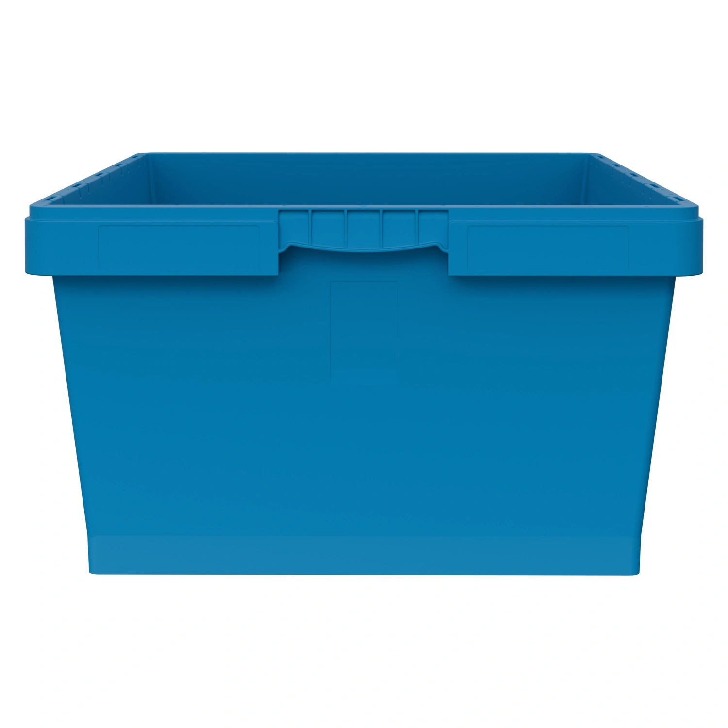 Вкладываемый контейнер INSTORE KVR-8634 800x600x340 мм iPlast голубой с усиленным дном