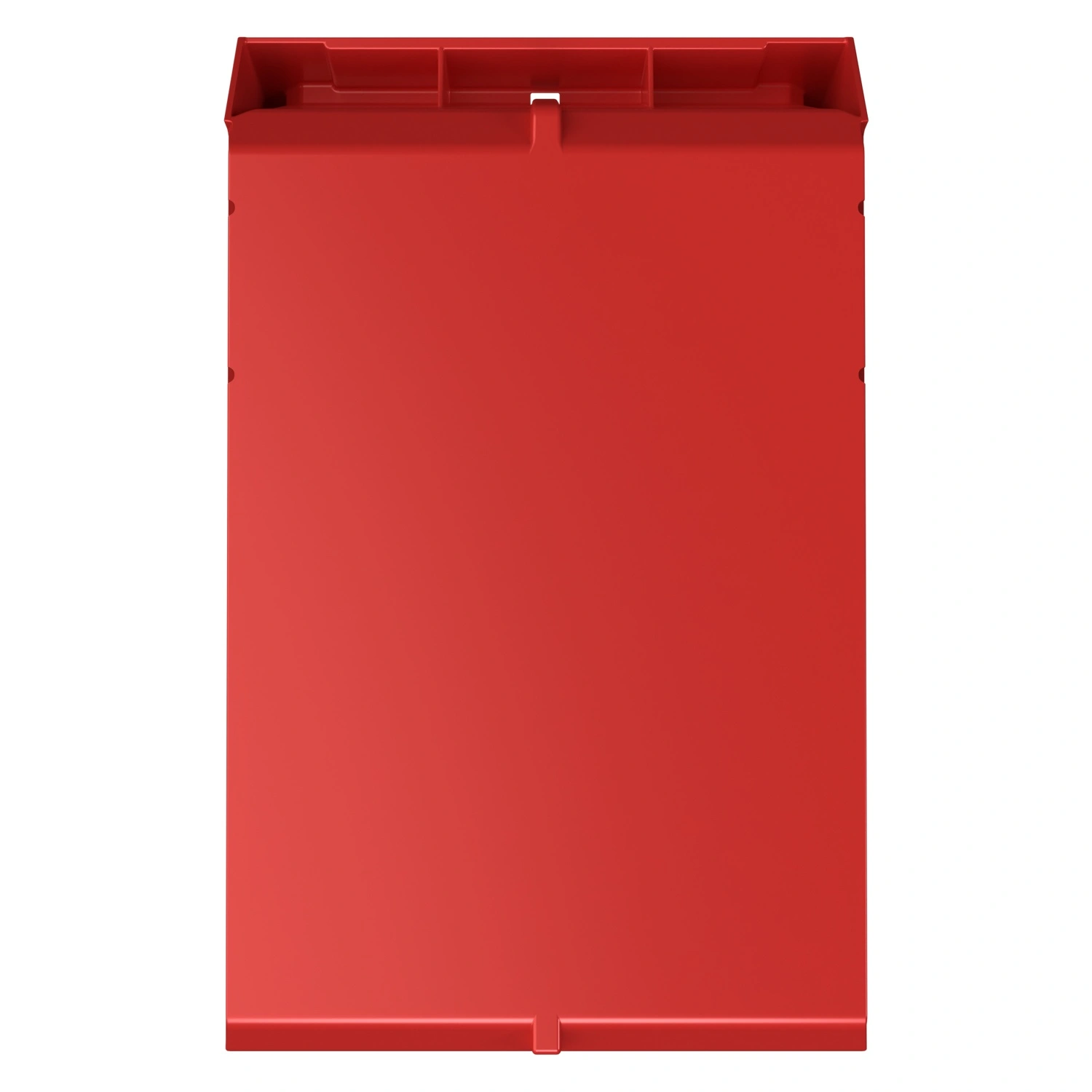 Складской лоток Logic Store 500х300х200 мм iPlast красный с отверстиями для перегородок N1 (12.406.1)
