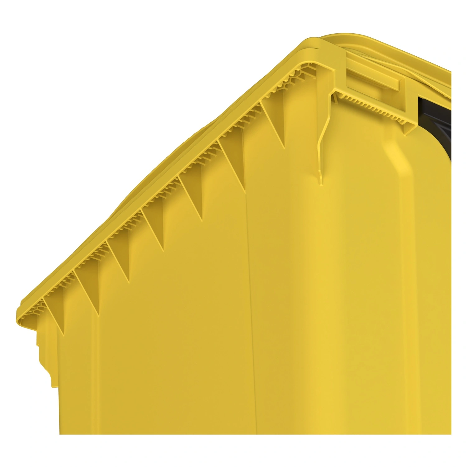 Мусорный контейнер 1100 л iPlast жёлтый 4-колёсный с жёлтой крышкой N2 (20.807.2)