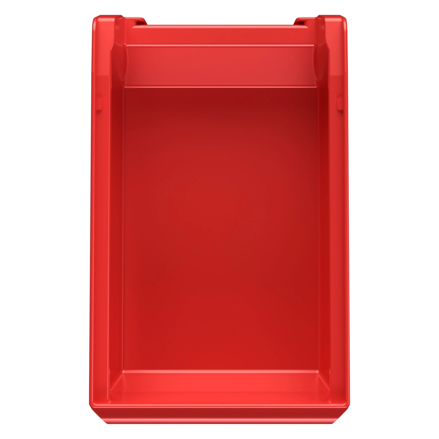 Складской лоток Logic Store 165х100х75 мм iPlast красный с наклейкой 50х70 мм сбоку