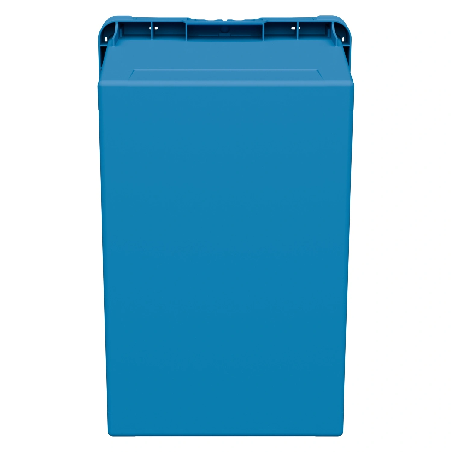 Вкладываемый контейнер INSTORE KV-6442.1 600x400x420 мм iPlast голубой со сплошным дном