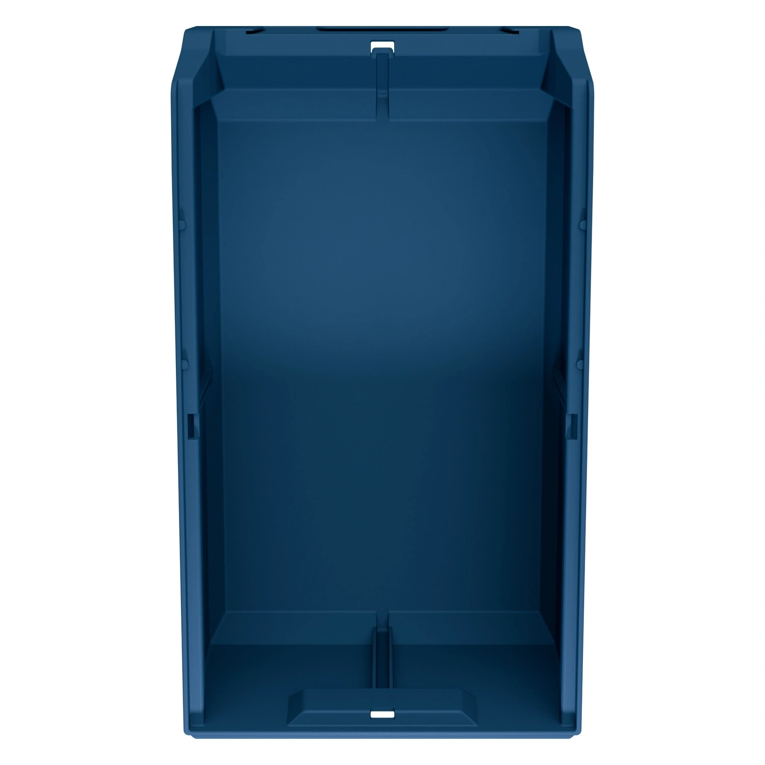 Складской лоток Logic Store 400х225х150 мм iPlast синий индиго с наклейкой 50х70 мм сбоку