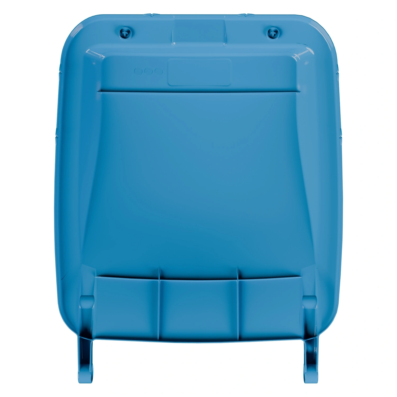 Крышка для мусорного контейнера 240 л (Light) iPlast синяя