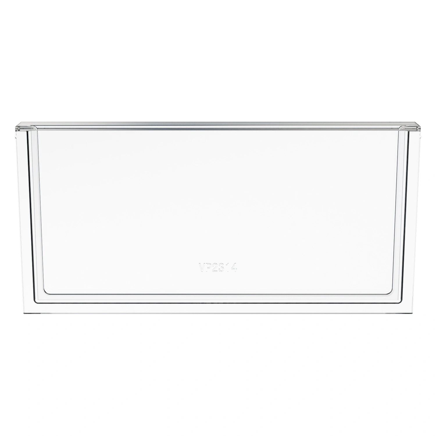 Перегородка фронтальная VP-2314 iPlast прозрачная для полочных контейнеров SK 3214, 4214, 5214, 6214