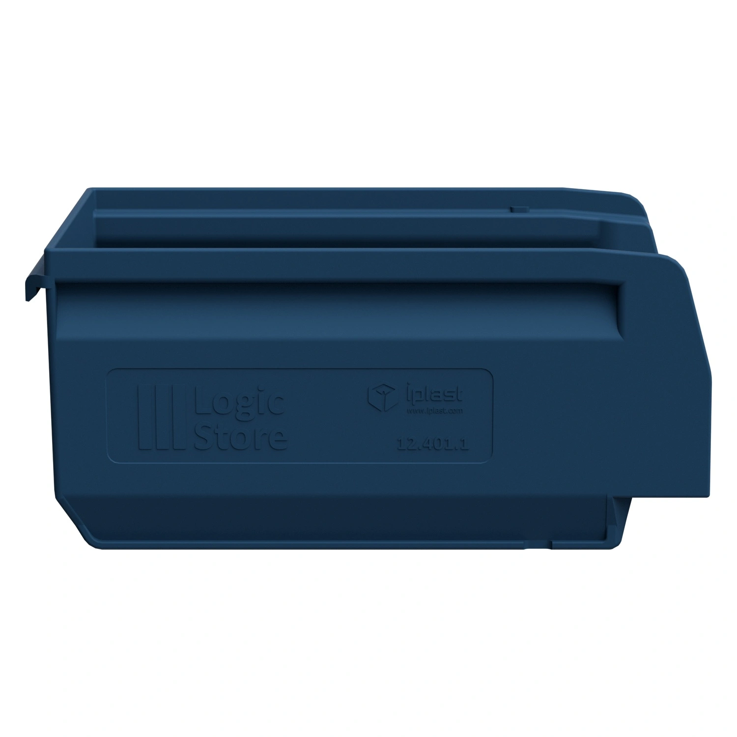 Складской лоток Logic Store 165х100х75 мм iPlast синий индиго N1 (12.401.1)