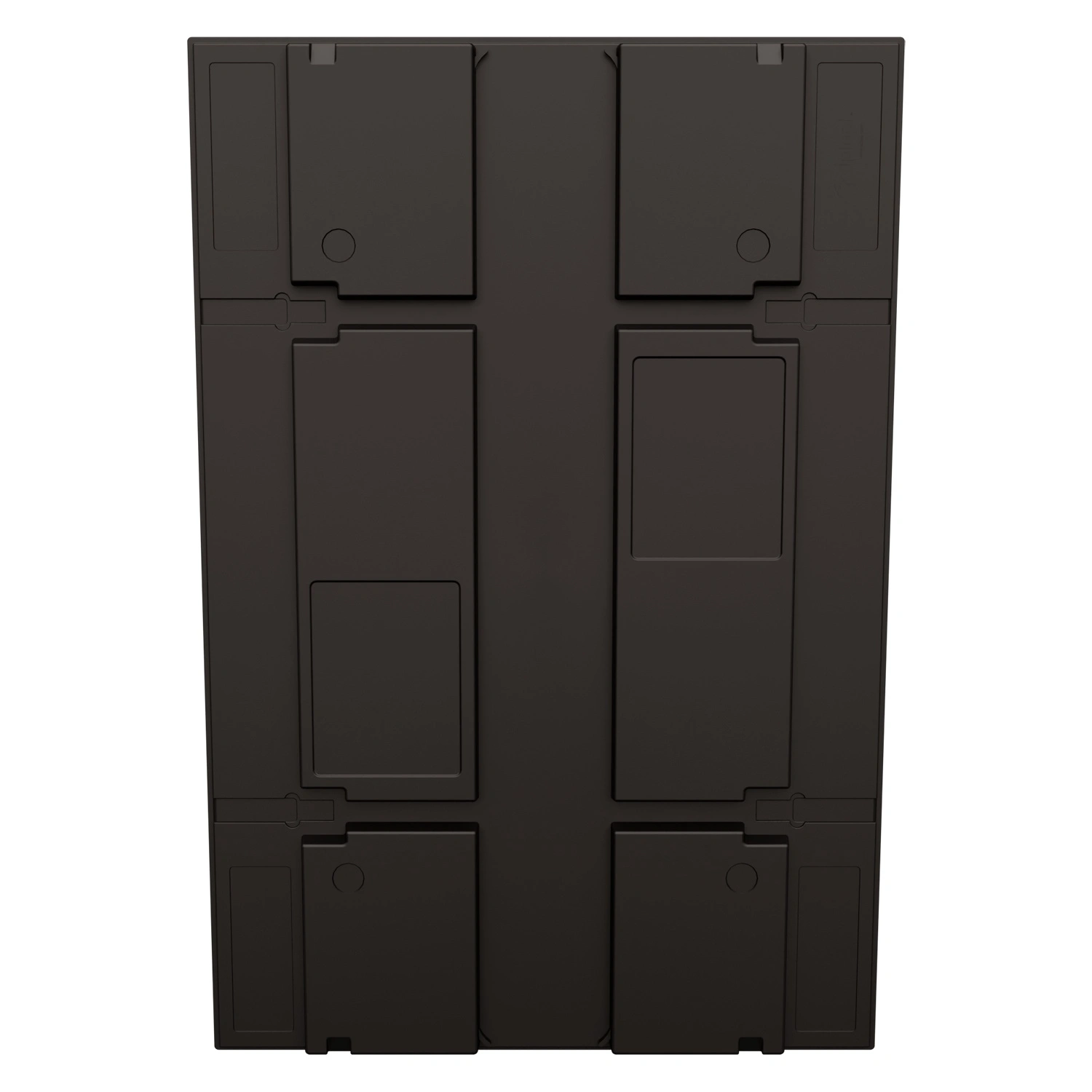Крышка пластиковая BL 1200x800x50 мм iPlast чёрная