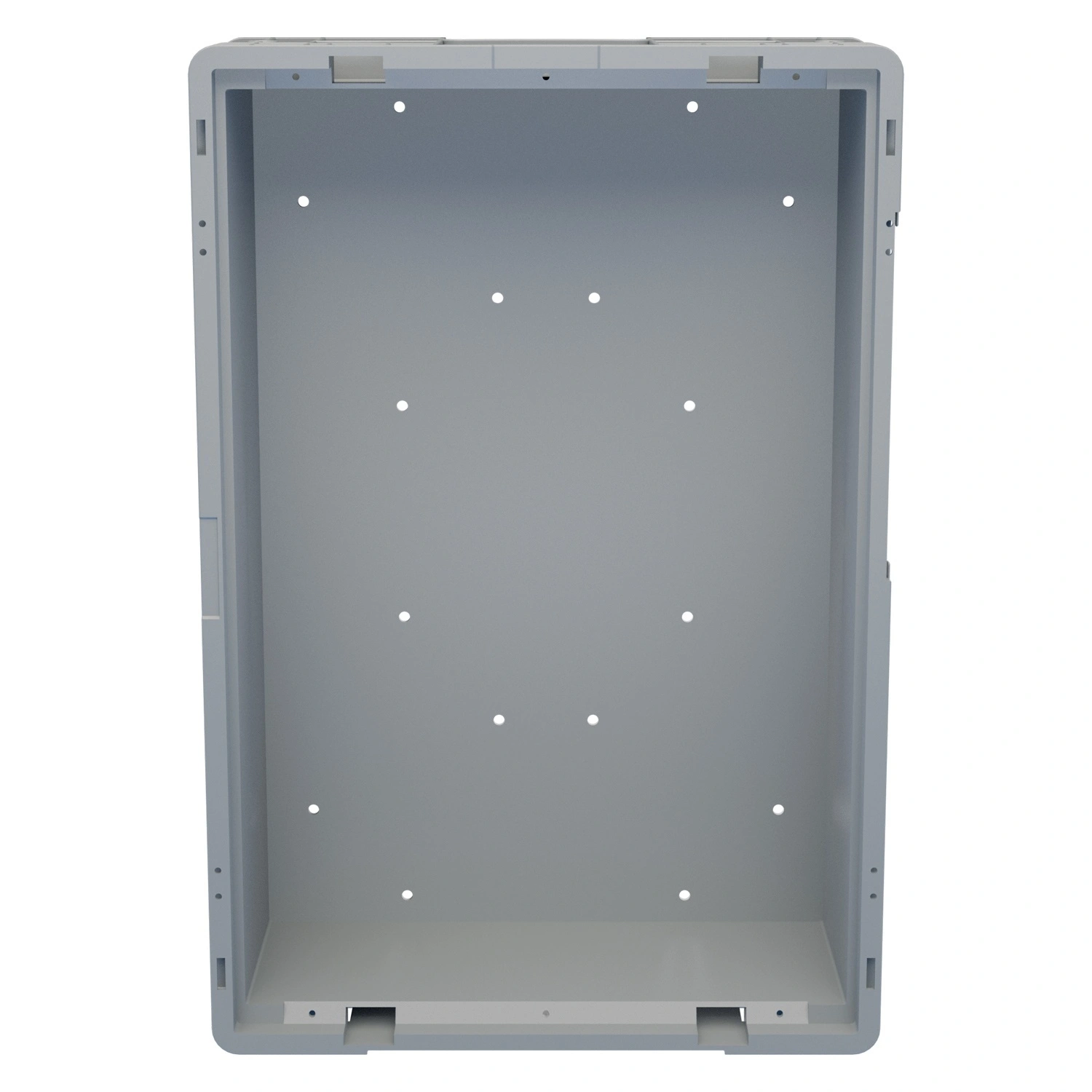 Ящик RL-KLT 6147 594х396х147,5 мм iPlast светло-серый с дренажными отверстиями в дне