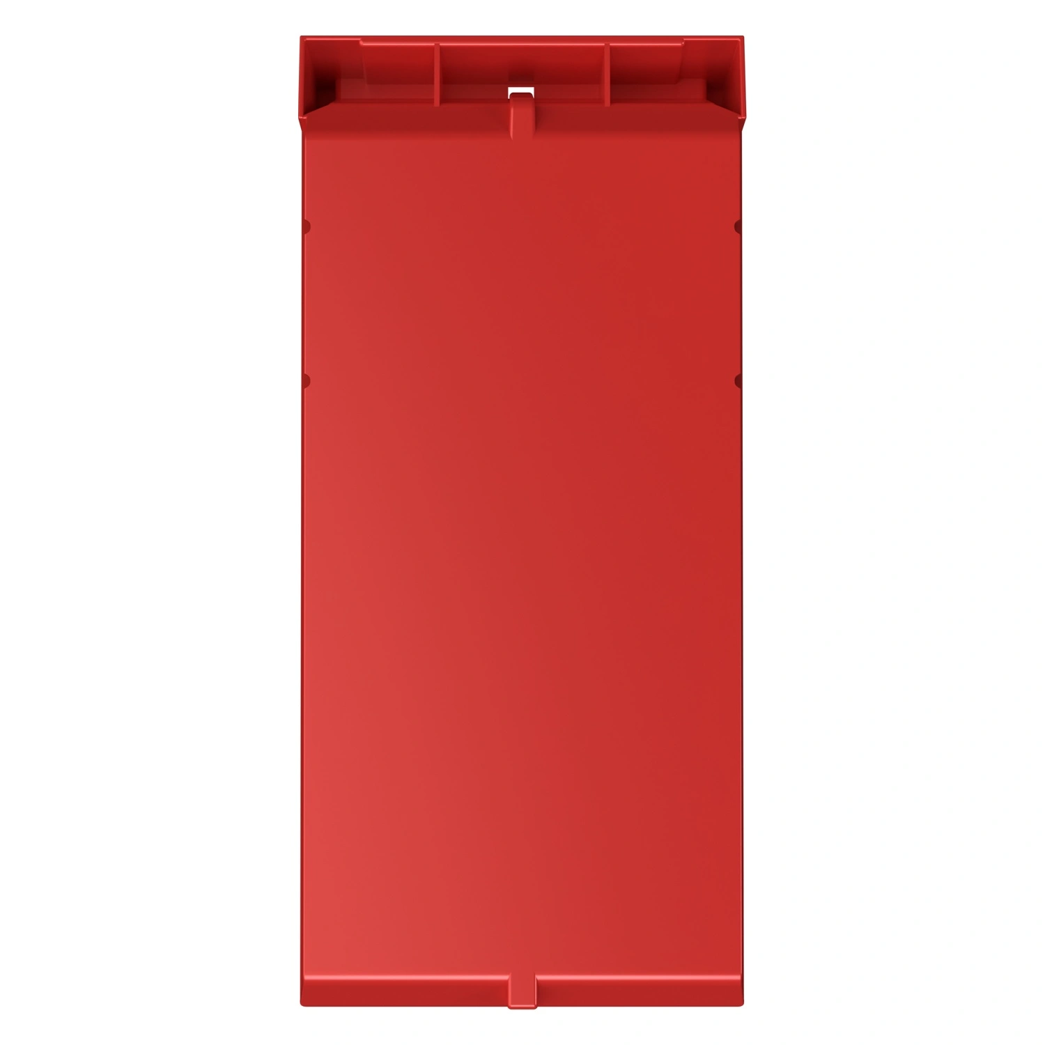 Складской лоток Logic Store 500х225х150 мм iPlast красный с отверстиями для перегородок N1 (12.405.1)