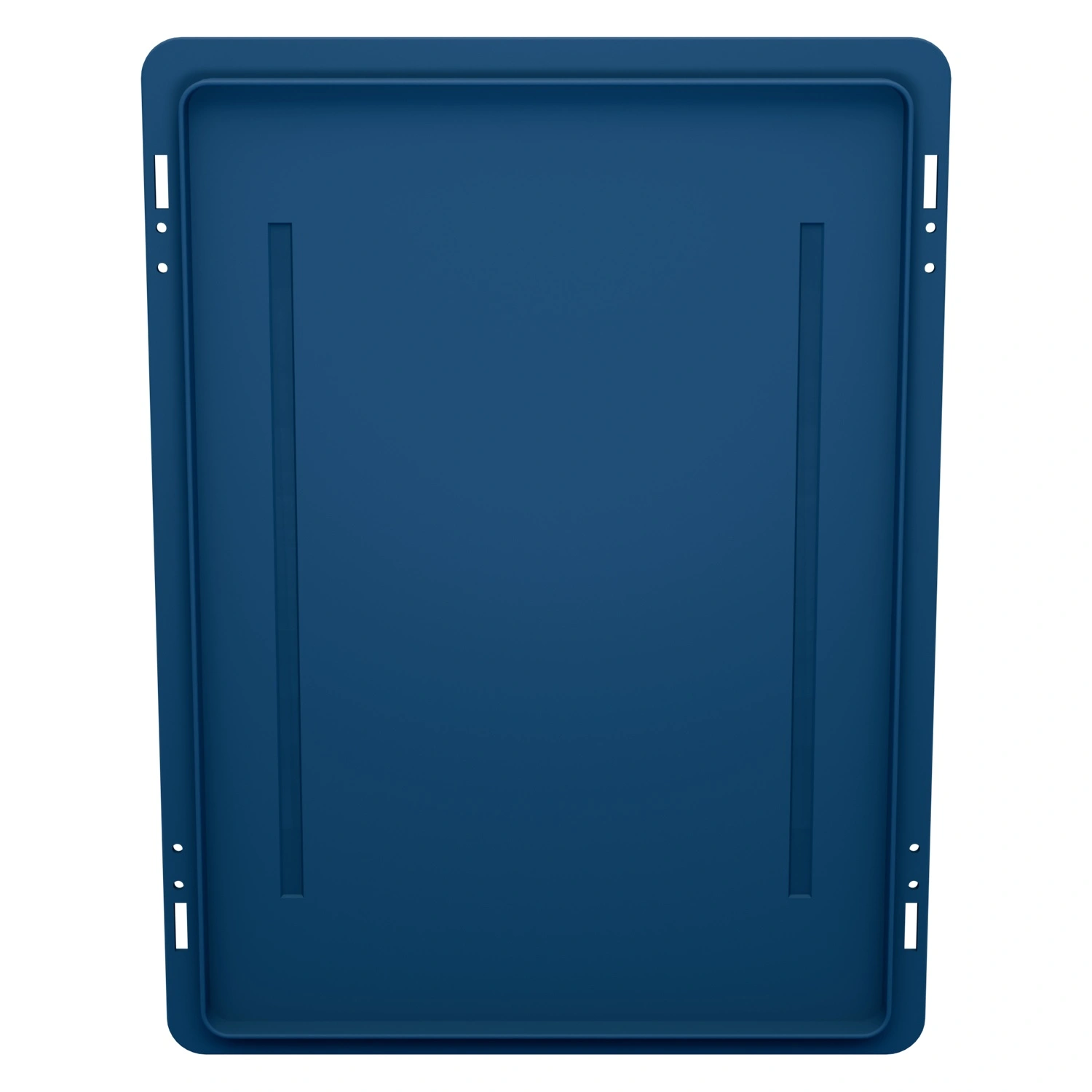 Крышка пластиковая 400х300 мм iPlast синяя для ящиков KLT-4315, 4329, 4147,4280 EC-4322