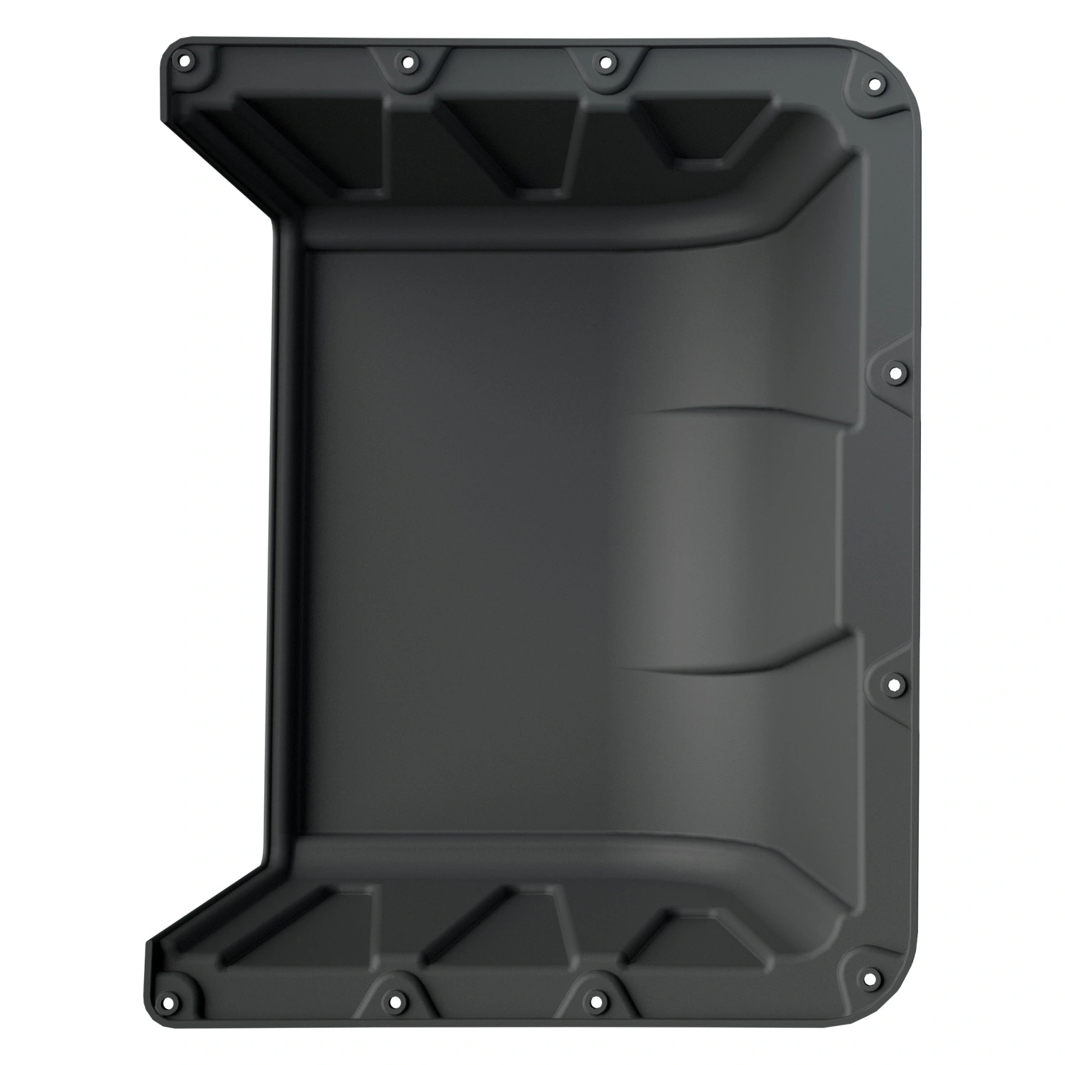 Капюшон 460х355х285 мм iPlast серый для мусорных контейнеров