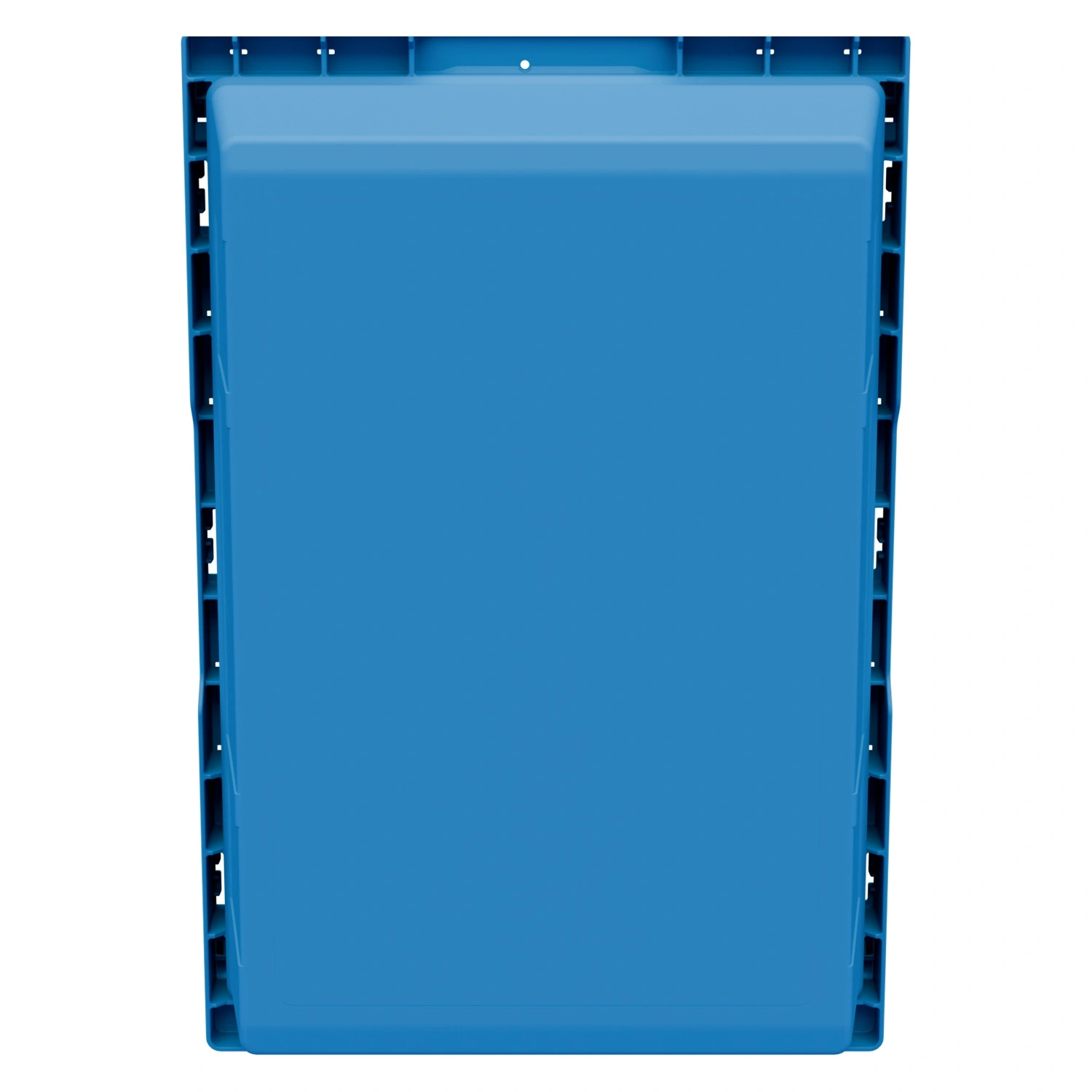 Вкладываемый контейнер INSTORE KV-6417 600x400x172 мм iPlast голубой со сплошным дном