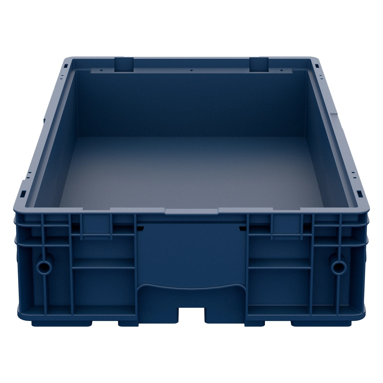 Ящик R-KLT 6415 594х396х147,5 мм iPlast синий индиго с усиленным дном