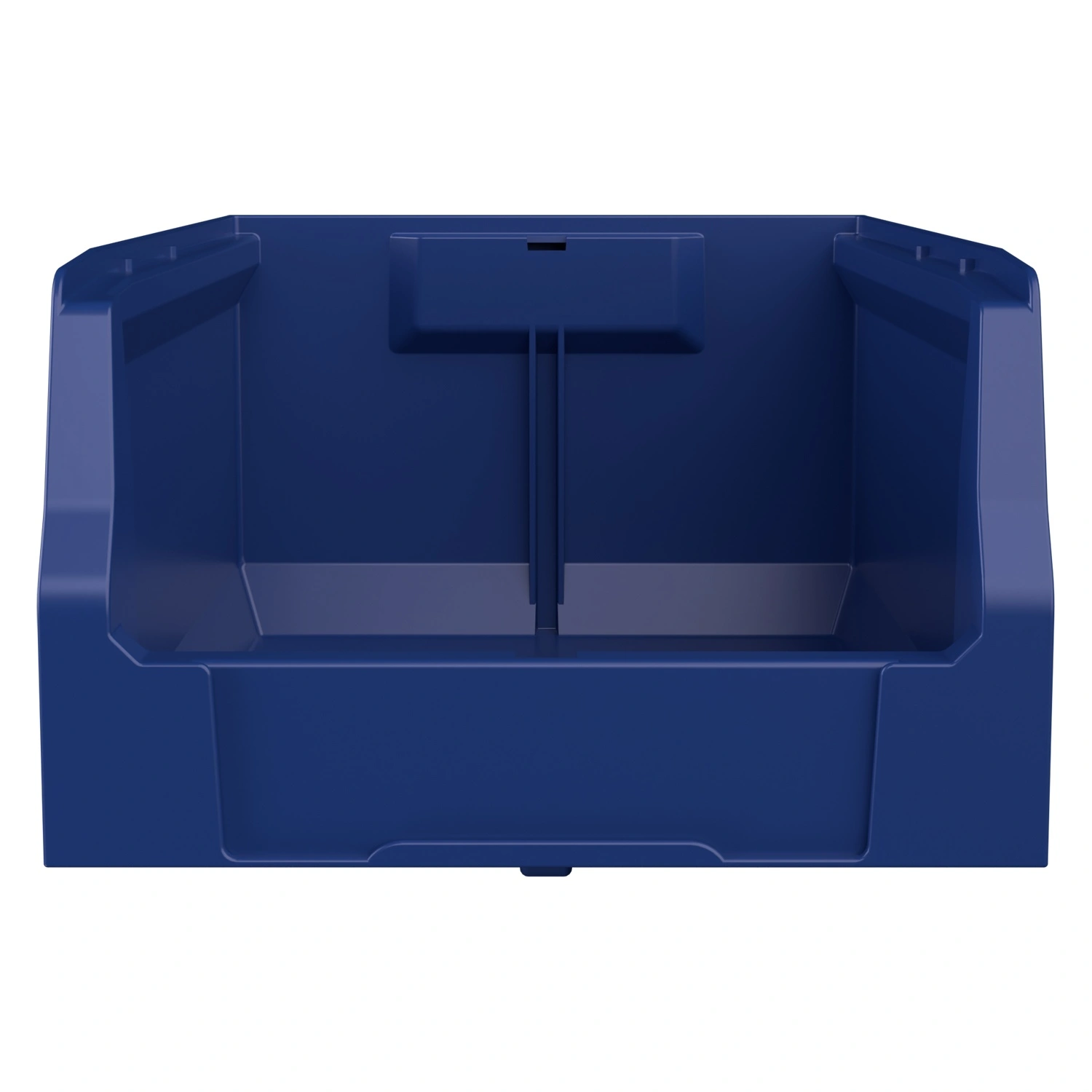 Складской лоток Logic Store 350x225x150 мм iPlast синий индиго с отверстиями для продольной перегородки Складской лоток Logic Store 350x225x150 мм iPlast синий индиго с отверстиями для продольной перегородки