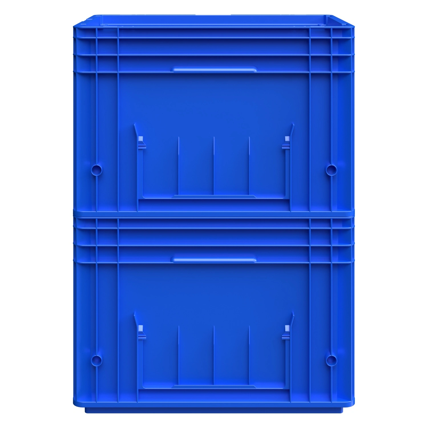Ящик RL-KLT 4280 396x297x280 мм iPlast голубой c дренажными отверстиями в дне