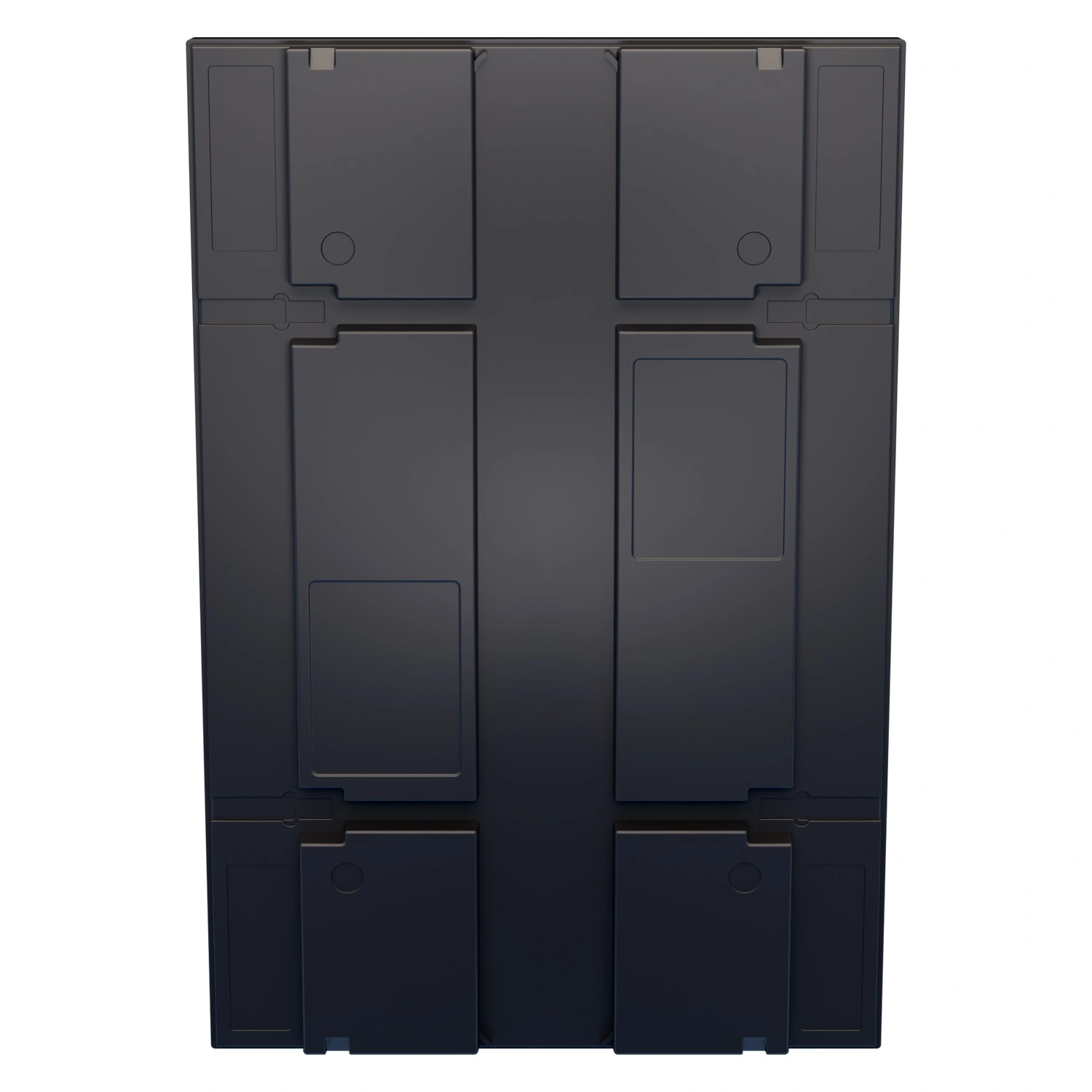 Крышка пластиковая BL 1200х800х50 мм iPlast чёрная N1 (05.016.1)