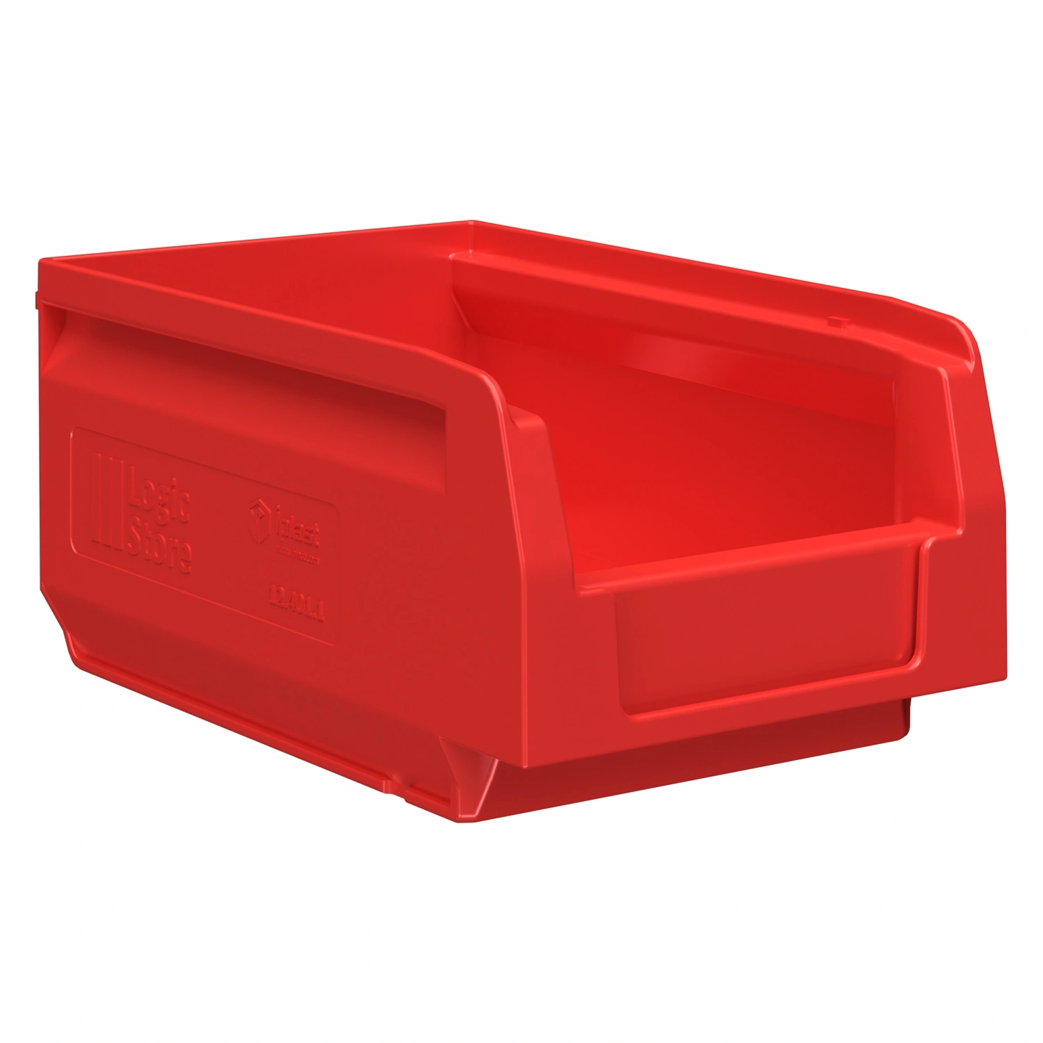 Складской лоток Logic Store 165х100х75 мм iPlast красный N1 (12.401.1)
