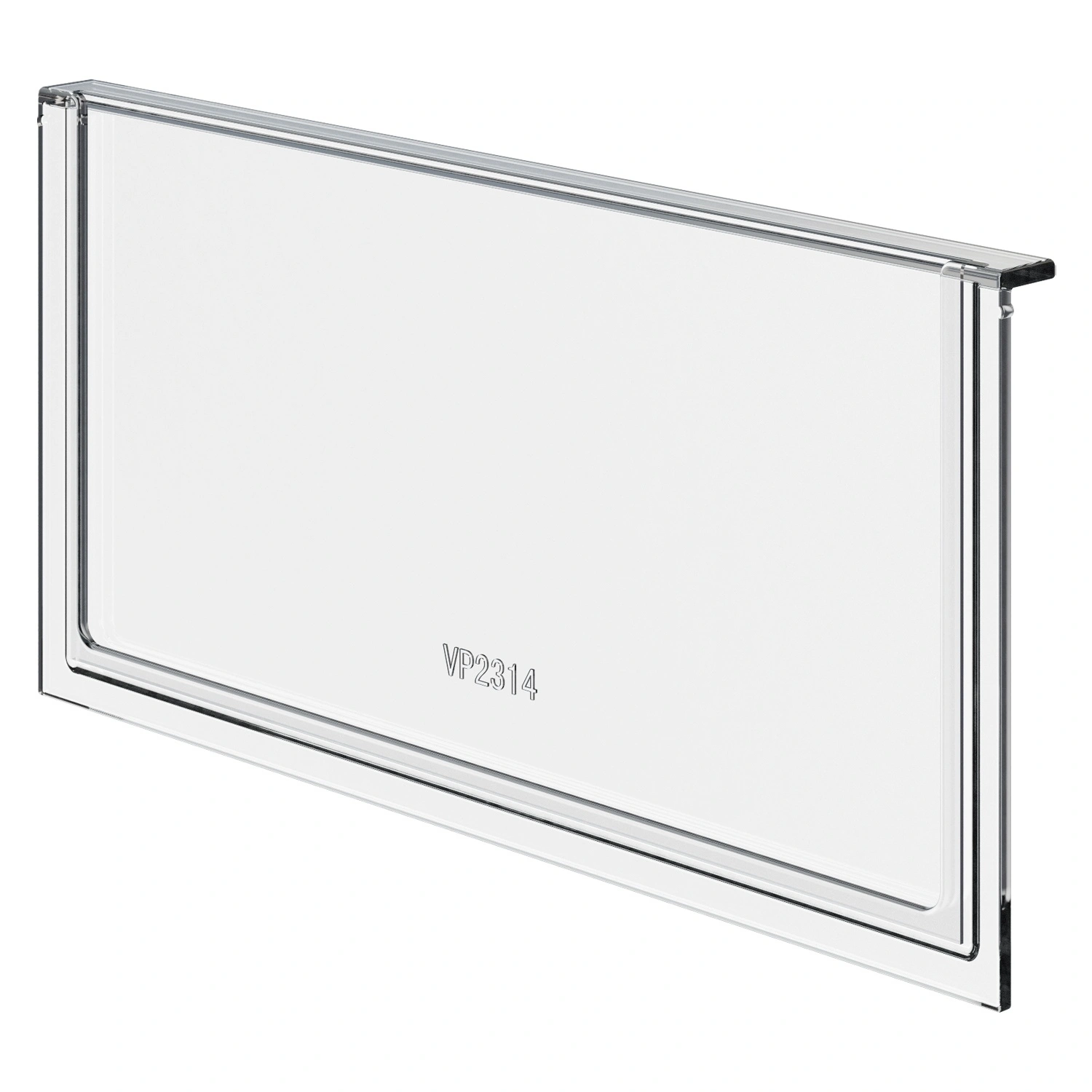 Перегородка фронтальная VP-2314 iPlast прозрачная для полочных контейнеров SK 3214, 4214, 5214, 6214