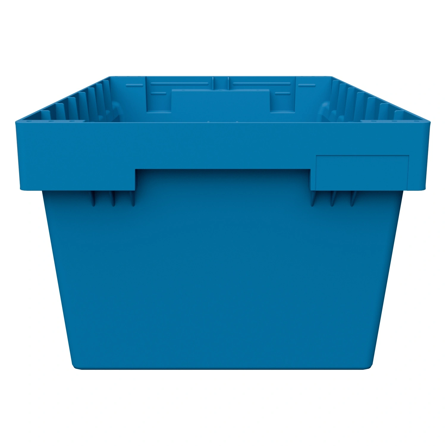 Вкладываемый контейнер INSTORE KV-5321 490x300x210 мм iPlast голубой со сплошным дном