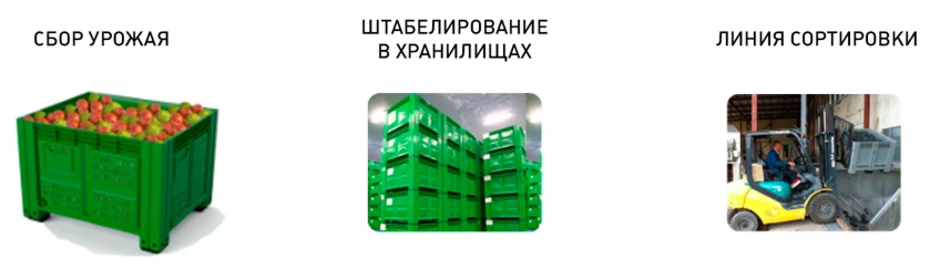 Применение контейнер iBox от iPlast