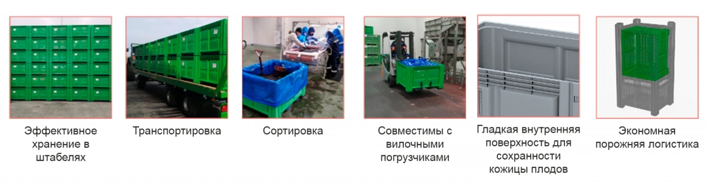 Штабелирование контейнер iBox от iPlast