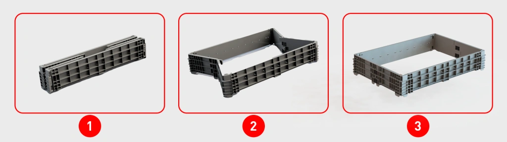 Складные паллетные борта