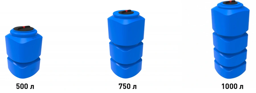 Полиэтиленовые емкости Серии L