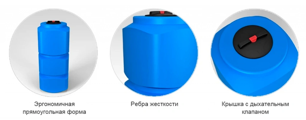 Полиэтиленовые емкости Серии L