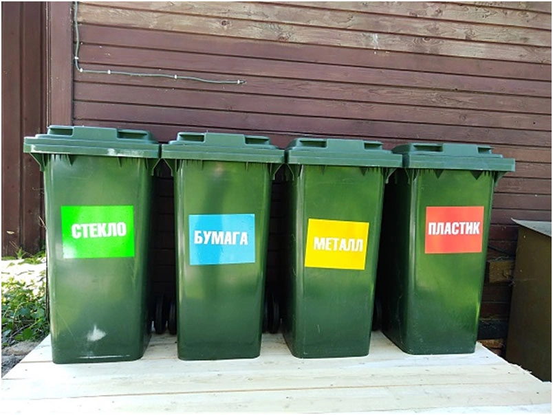 Маркировка мусорных контейнеров