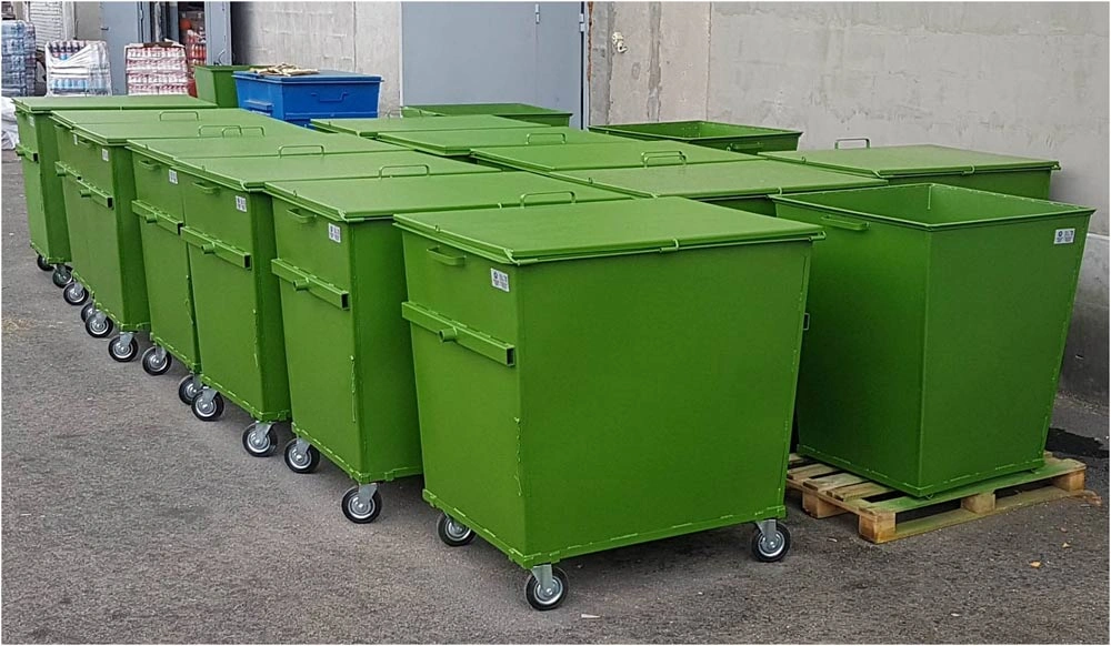 Виды мусорных контейнеров